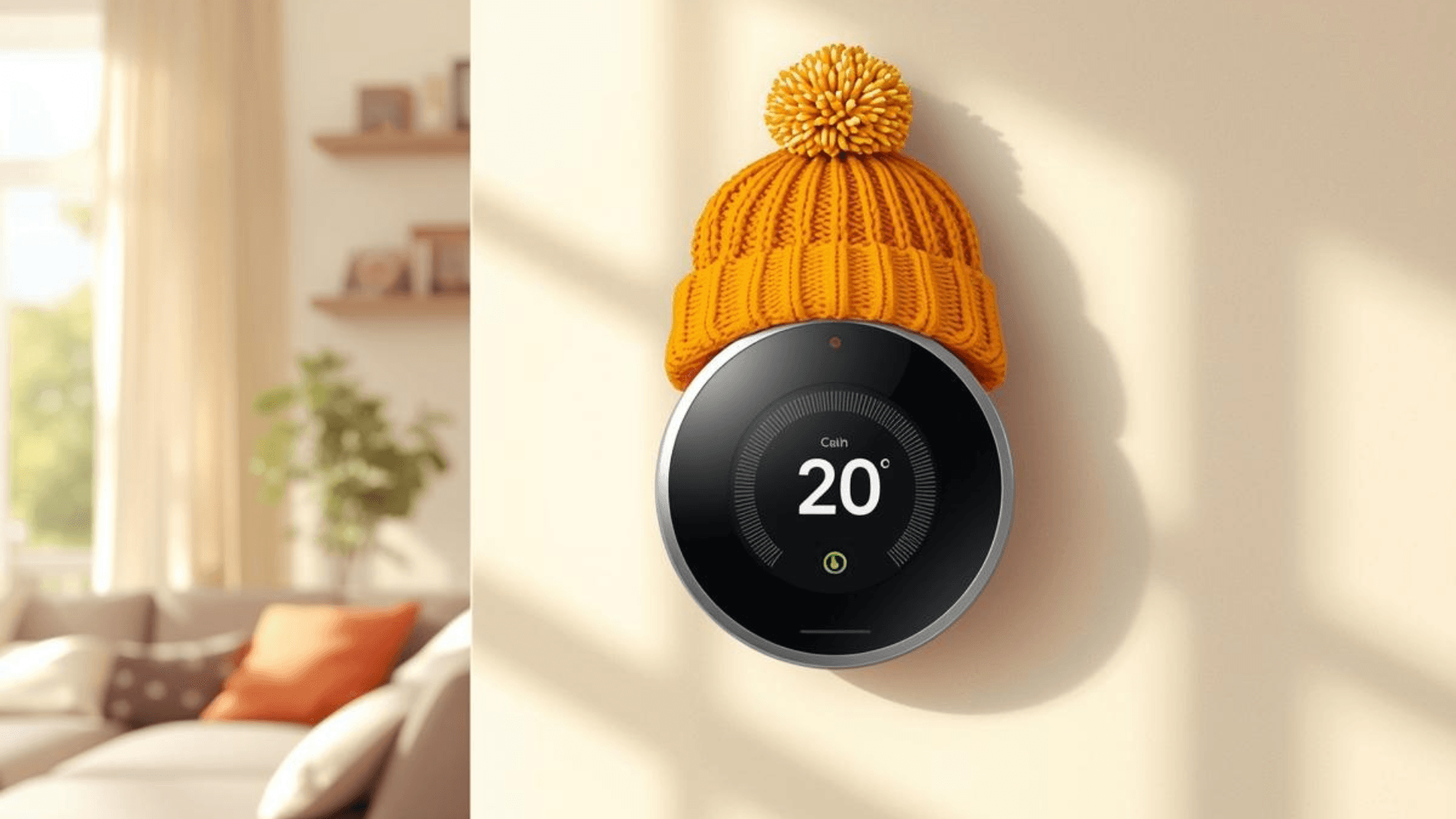 Smart thermostat in winter
