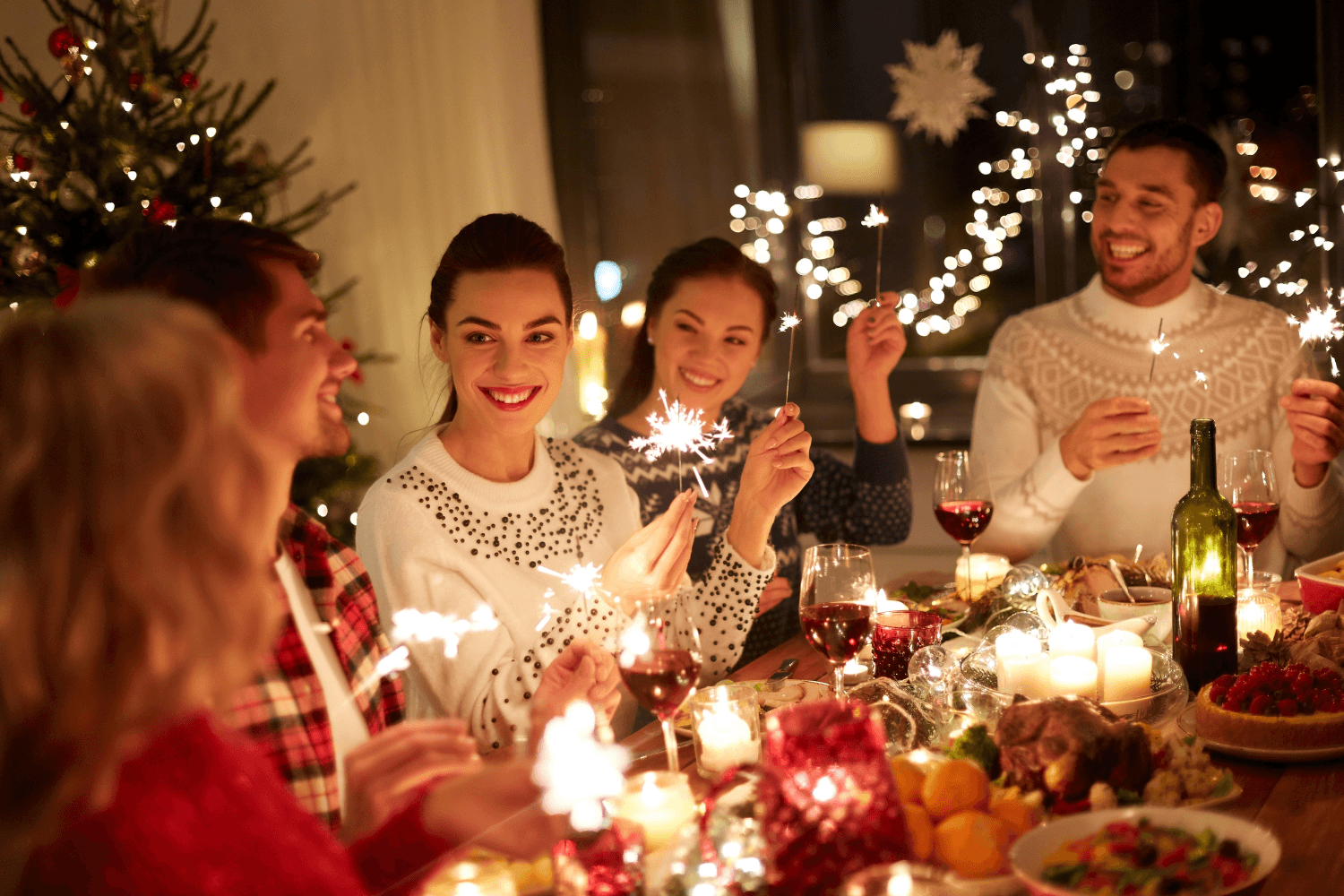 people party at home